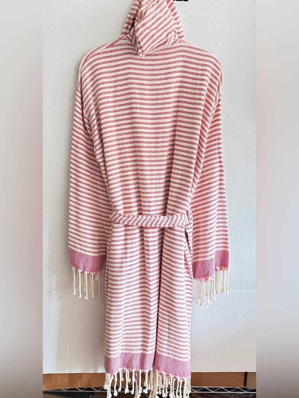 Turkish Cotton Belted Robe NEW - Picture 5 of 9